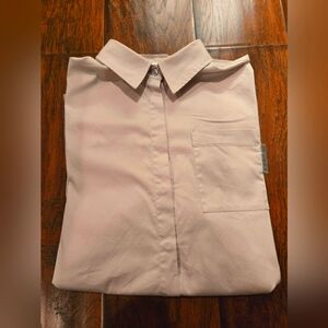 Brunello Cucinelli Biege Button Up Sz.M